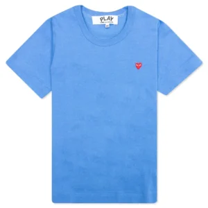 blue comme des garcons shirt