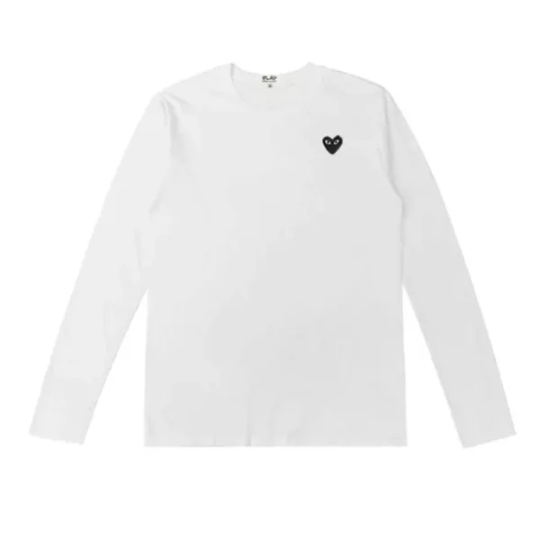 Comme Des Garcons white Hurt Long Sleeve